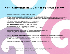 Leerlingen flyer 2025/2026